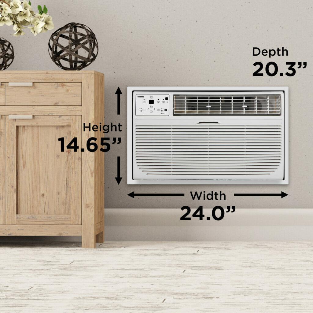 DANBY DTAC120B1WDB Danby 12,000 BTU Through-the-wall Air Conditioner