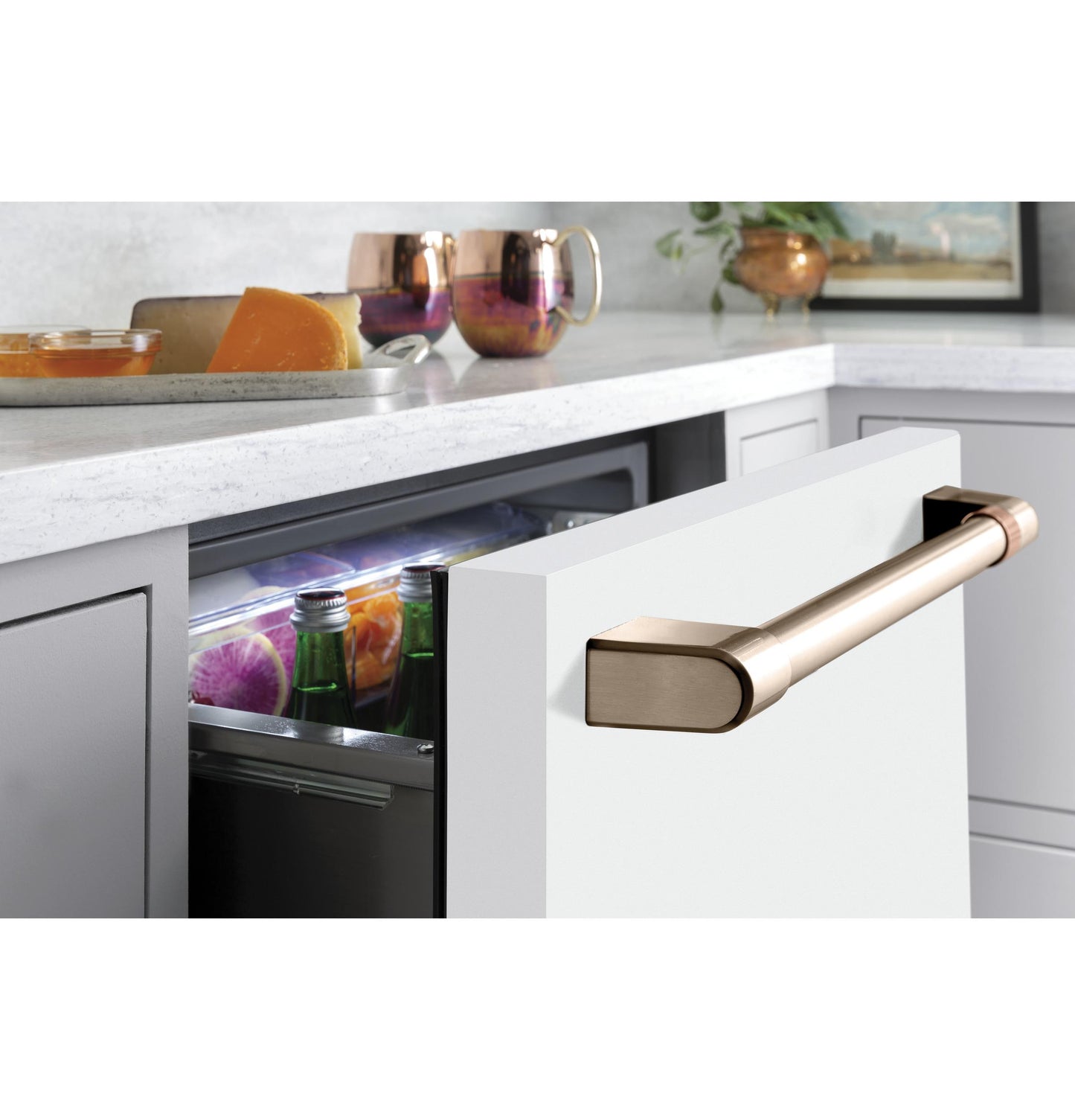CAFE CDE06RP4NW2 Cafe Cafe 5.7 Cu. Ft. Built-in Dual-drawer Refrigerator