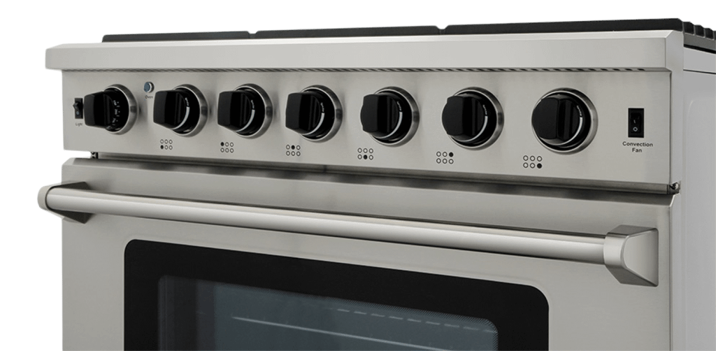 THOR KITCHEN LRG3601U Thor Kitchen - 36 Inch Professional Gas Range In Stainless Steel