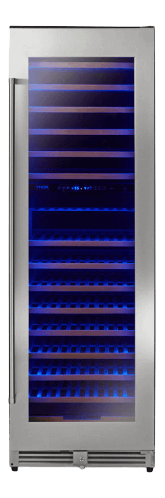 THOR KITCHEN TWC2403DI Thor Kitchen - 162 Bottle Dual Zone Freestanding Wine Cooler