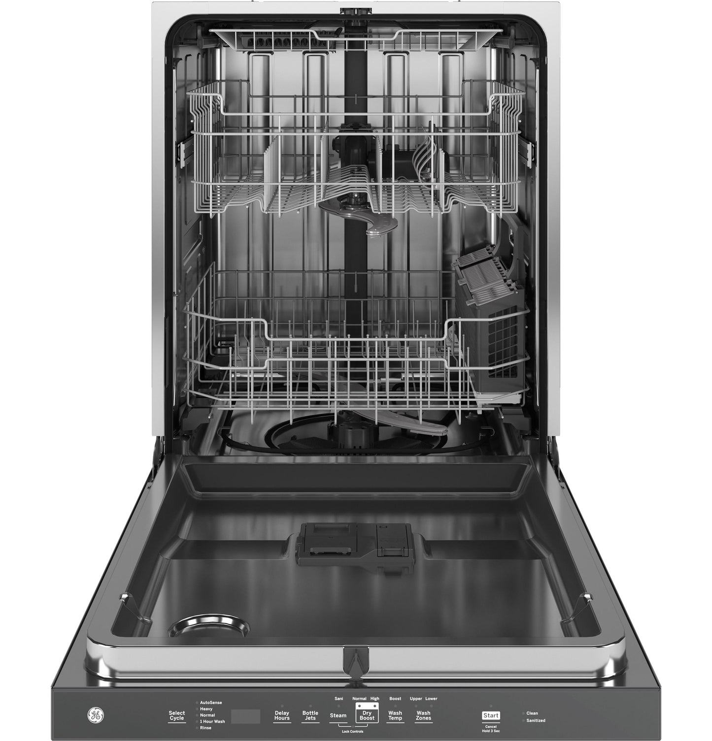 GE APPLIANCES GDP670SYVFS Ge Fingerprint Resistant Top Control With Stainless Steel INTERI...