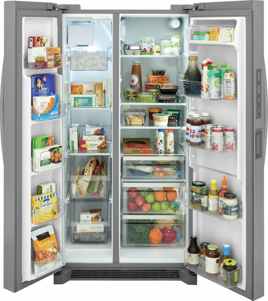 FRIGIDAIRE GRSN2620AF Frigidaire Gallery 26.0 Cu. Ft. 36"" Standard Depth Side By Side REF...