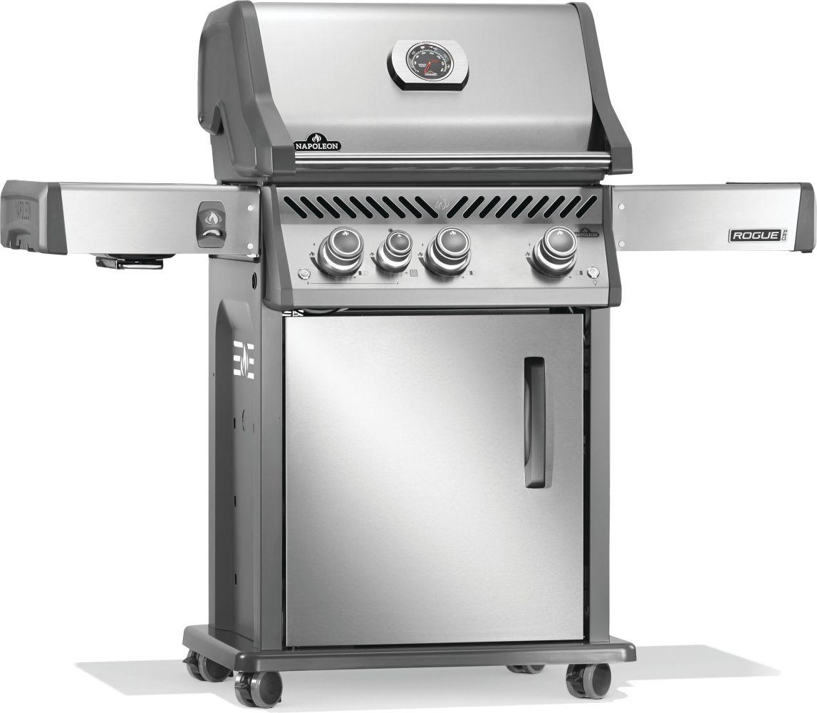 NAPOLEON BBQ RP425SIBNSS2 Rogue Pro 425 Sib With Infrared Side Burner , Natural Gas, STAINLES...