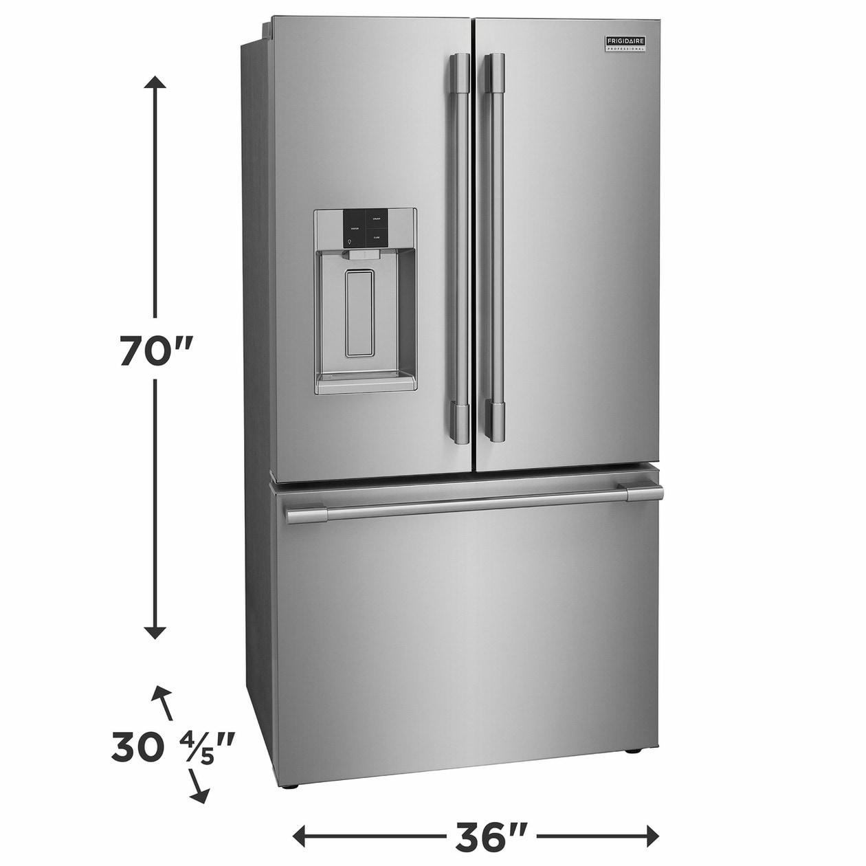 FRIGIDAIRE PRFC2383AF Frigidaire Professional 22.6 Cu. Ft. French Door Counter-depth REFR...