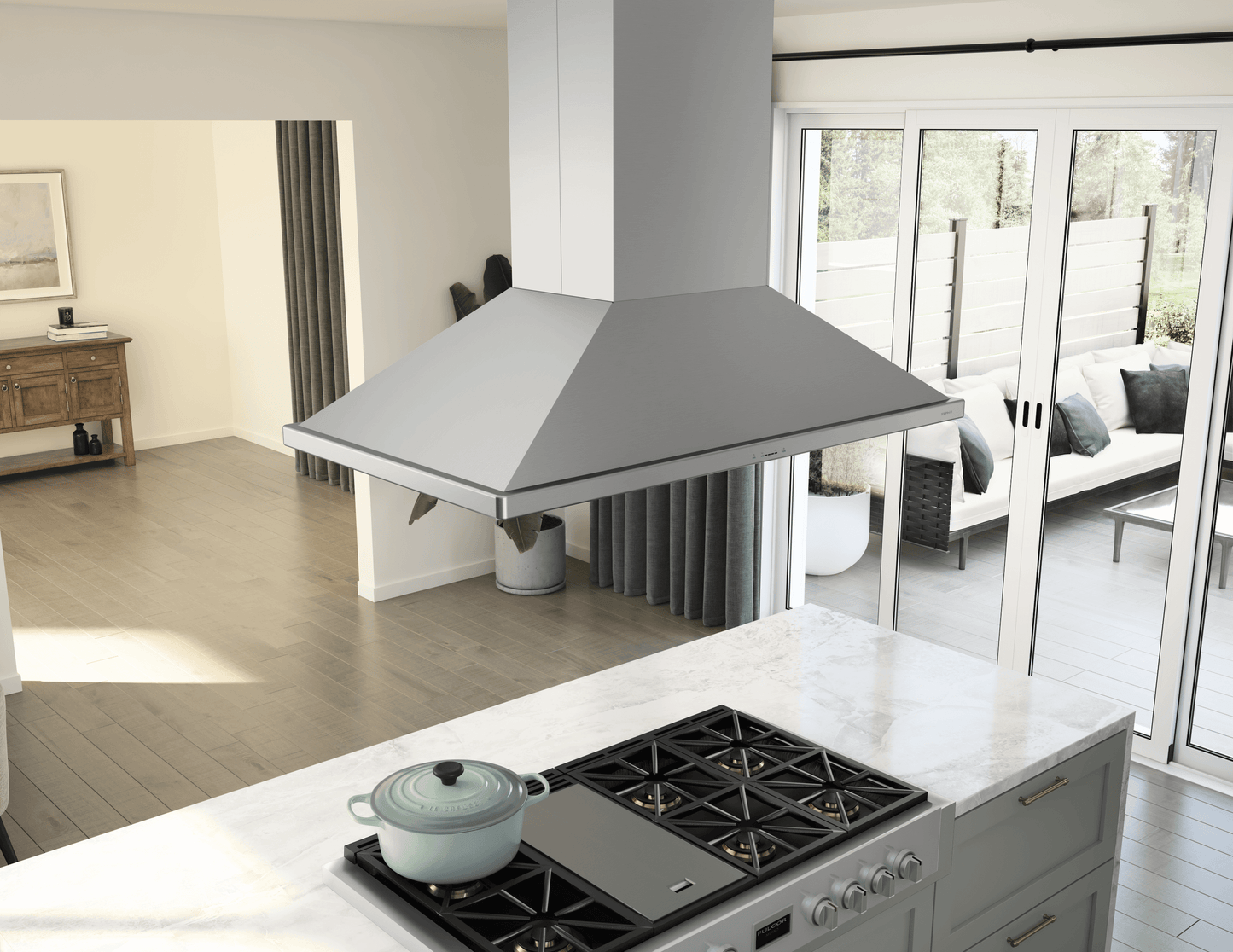 ZEPHYR ZSLE48CS Zephyr 48"" Siena Pro Island