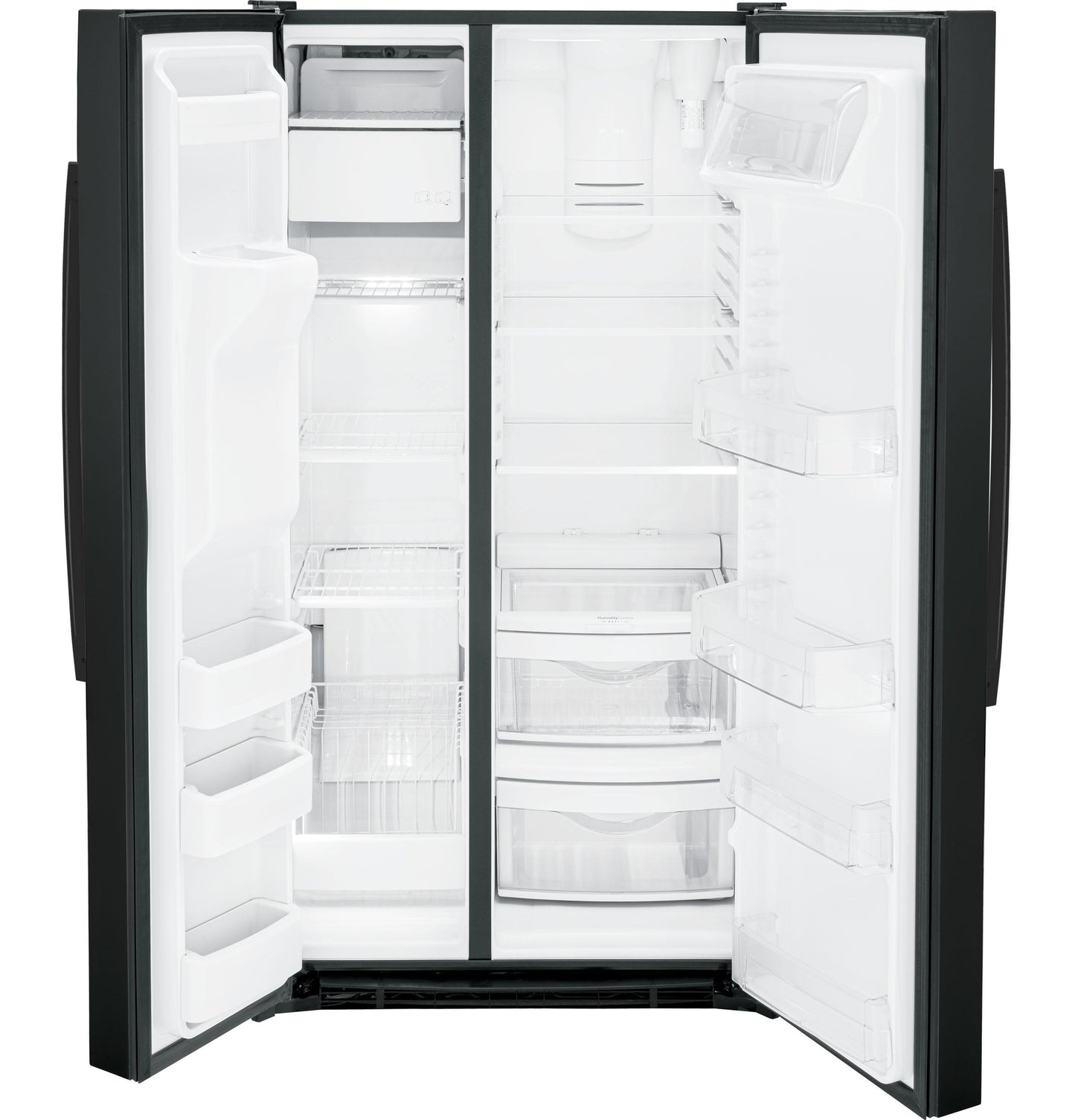 GE APPLIANCES GSE25GGPBB Ge Energy Star 25.3 Cu. Ft. Side-by-side Refrigerator