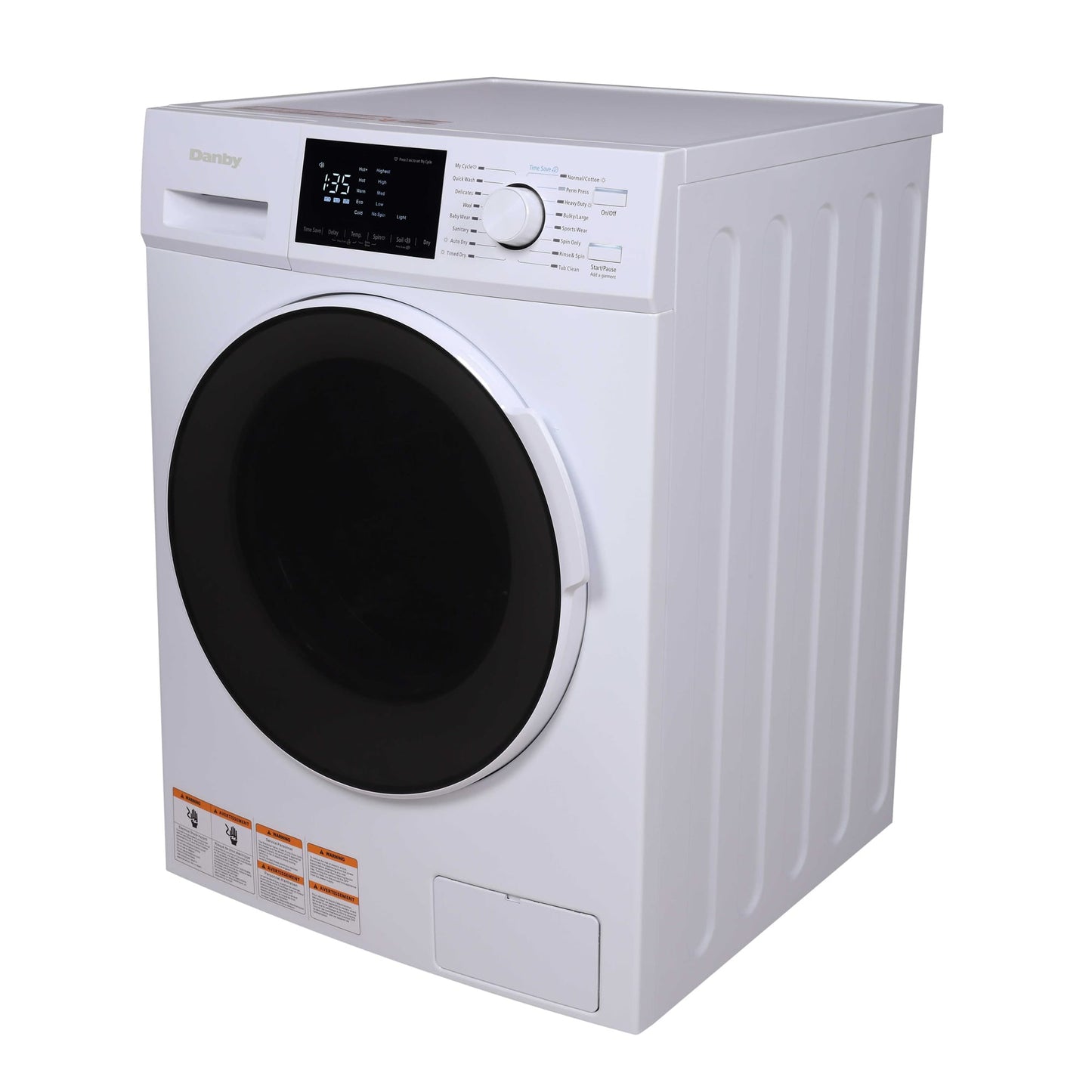 DANBY DWM120WDB3 Danby 2.7 Cu. Ft. All-in-one Ventless Washer Dryer Combo