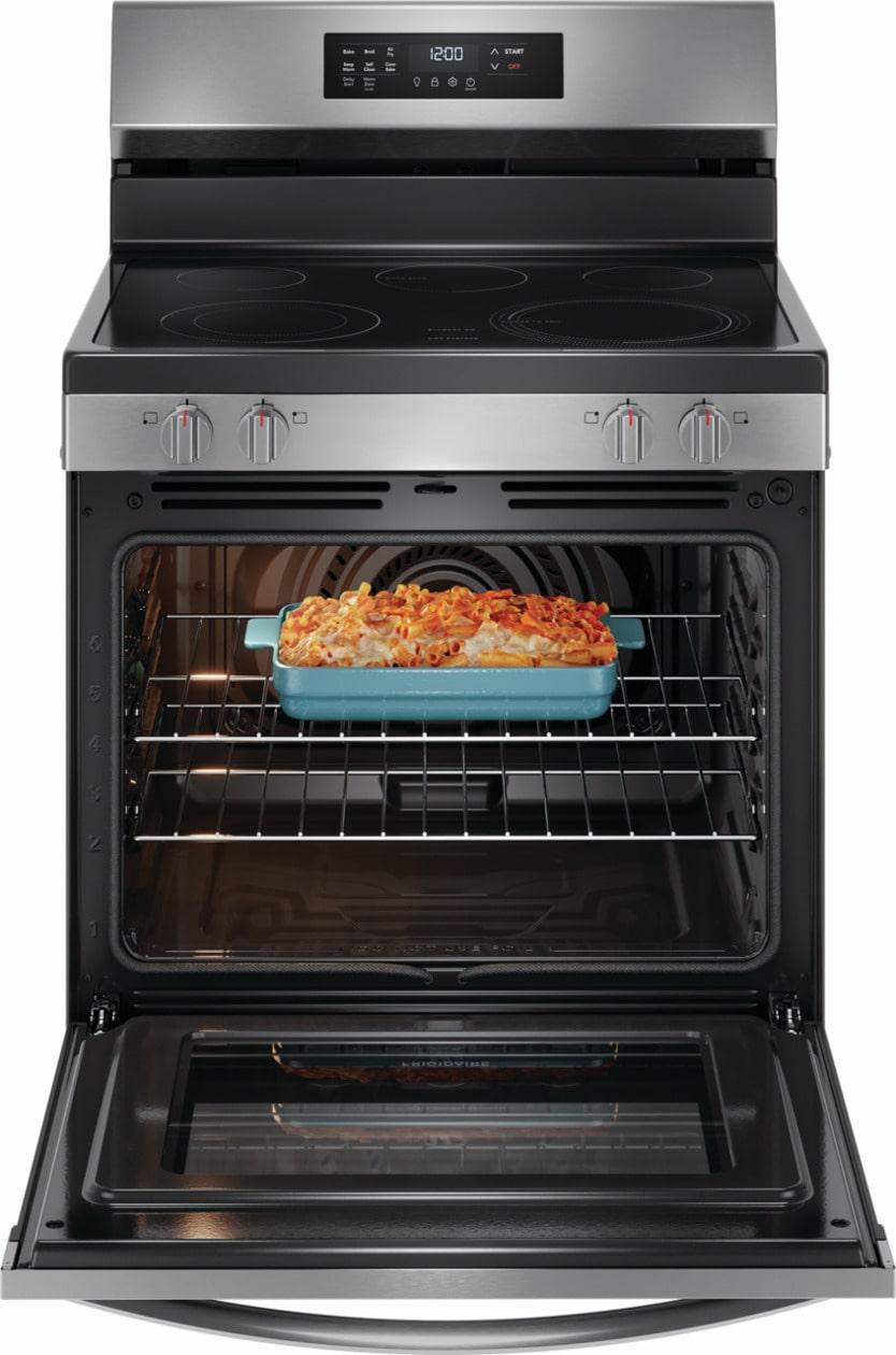 FRIGIDAIRE FCRE3083AS Frigidaire 30"" Electric Range With Air Fry