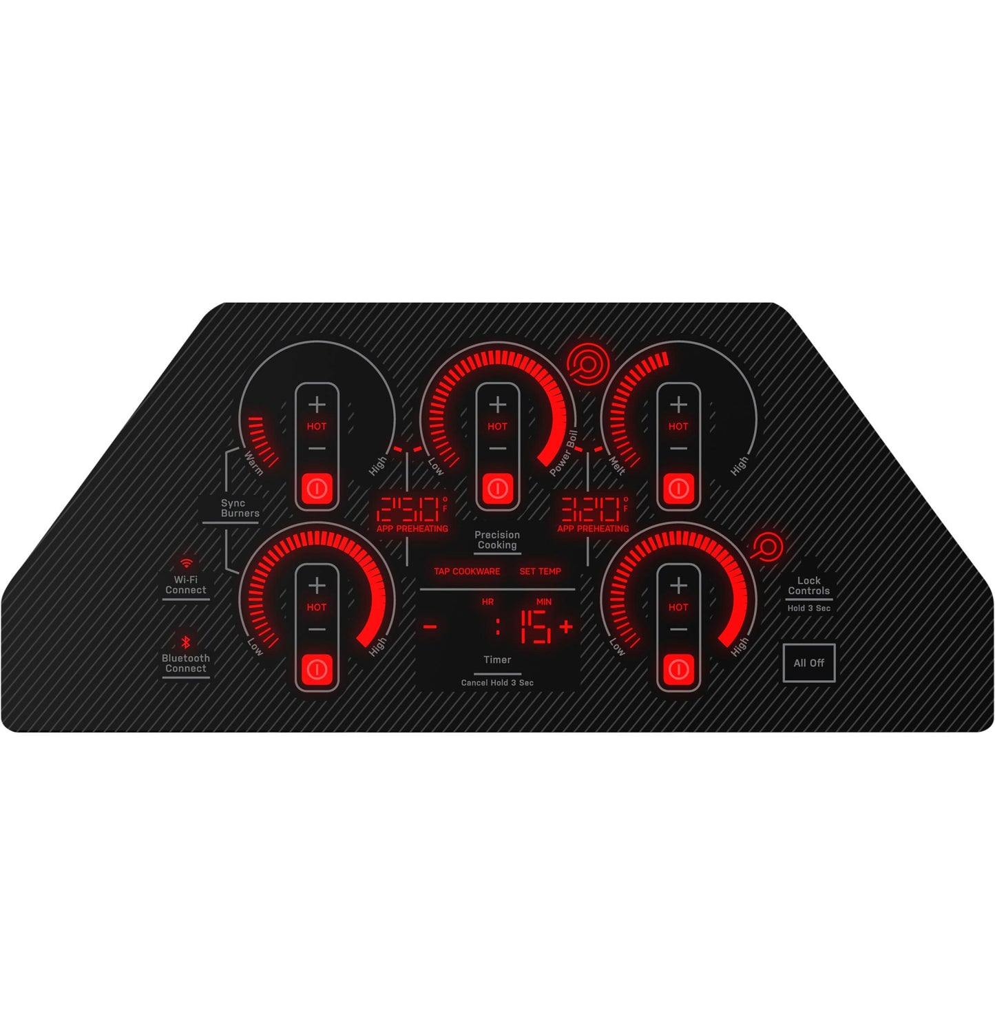 GE APPLIANCES PEP9030STSS GE Profile 30"" Built-in Touch Control Electric Cooktop