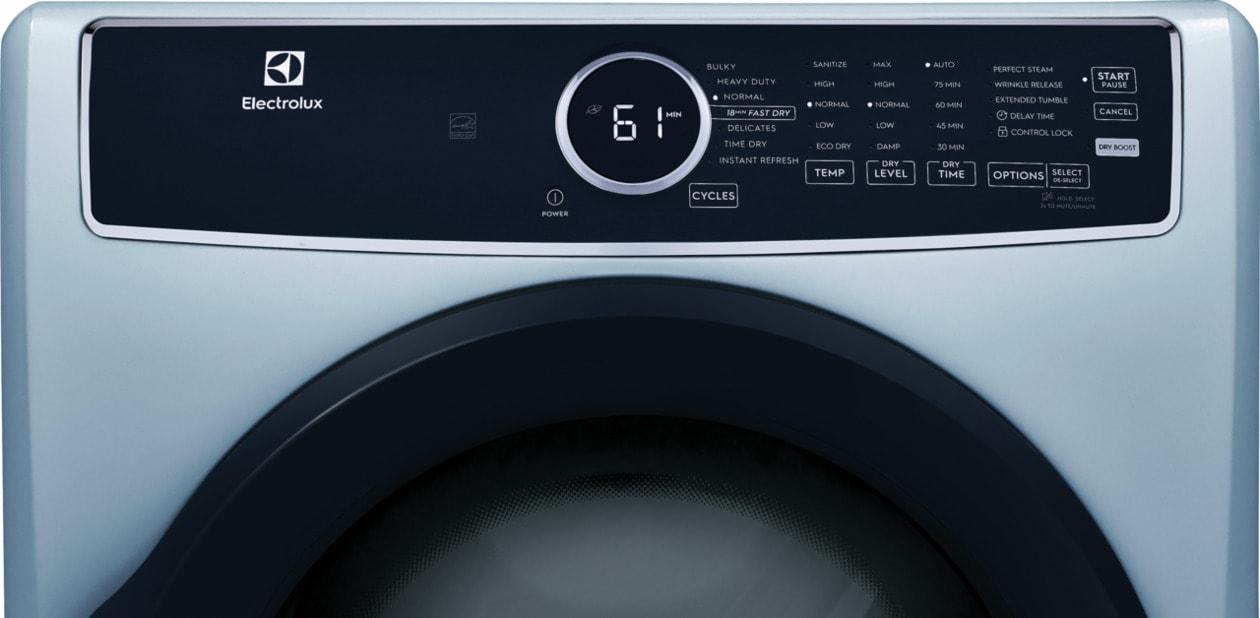 ELECTROLUX ELFE7437AG Electrolux Front Load Perfect Steam Electric Dryer With INSTANT...