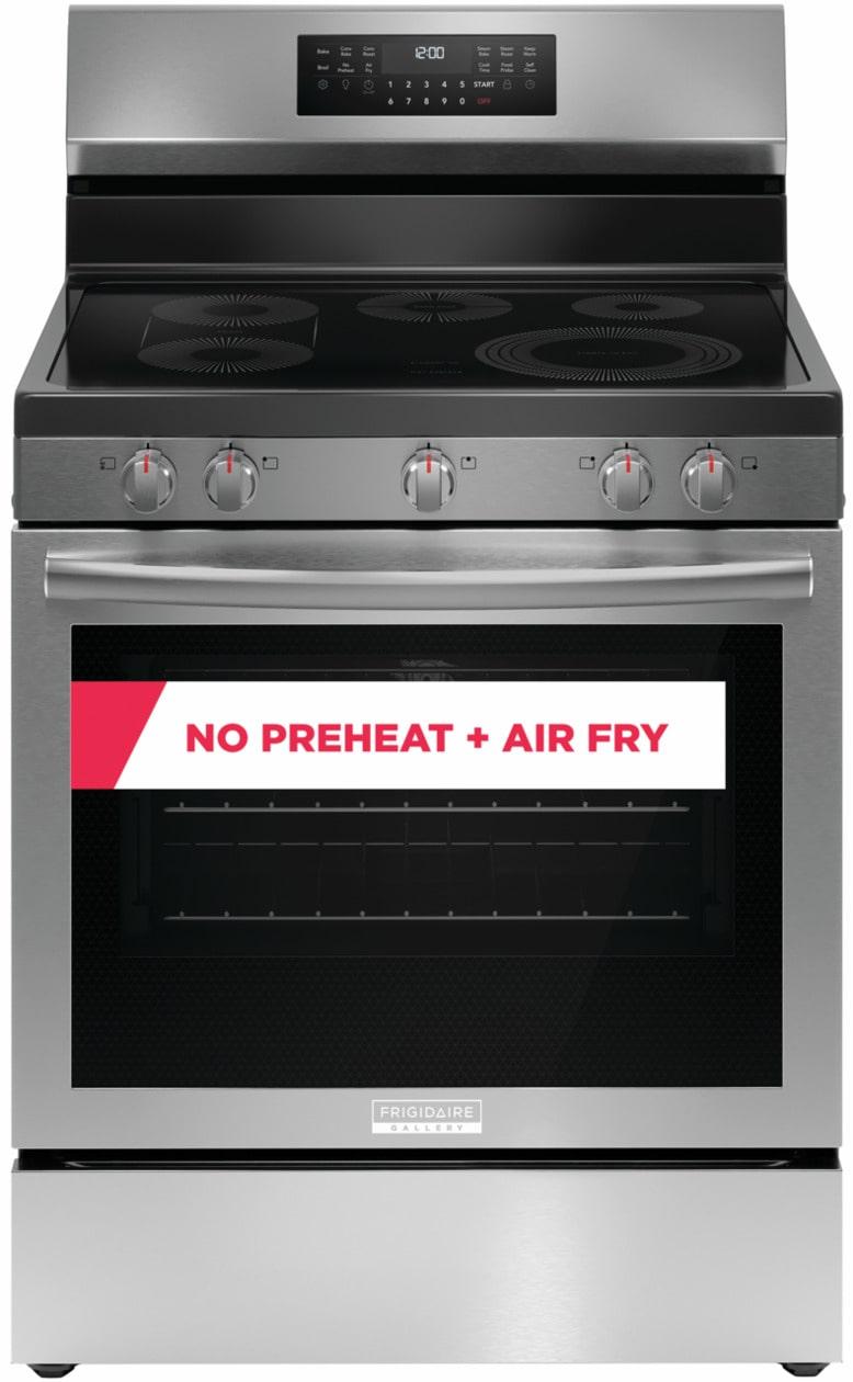 FRIGIDAIRE GCRE3060BF Frigidaire Gallery 30"" Rear Control Electric Range With Total CONVE...