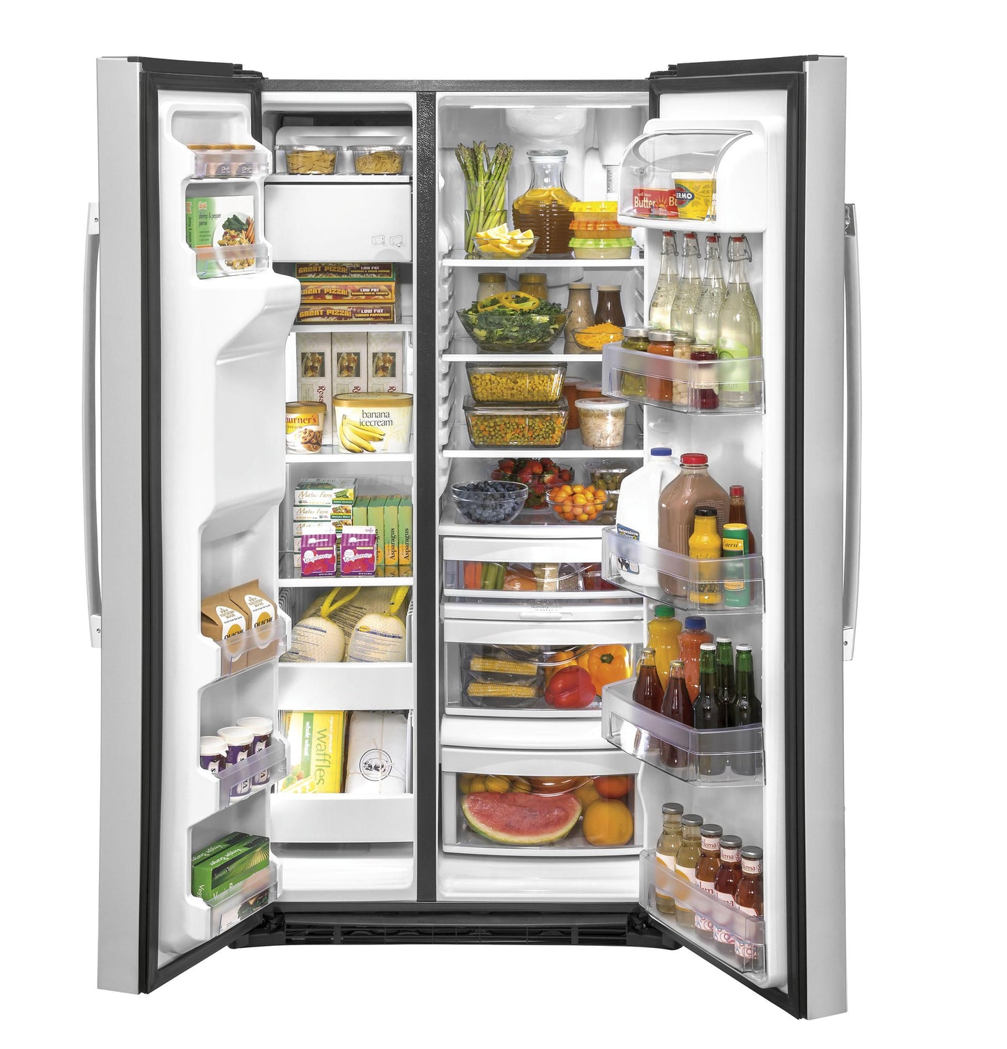 GE APPLIANCES GSS25IYNFS Ge 25.1 Cu. Ft. Side-by-side Refrigerator