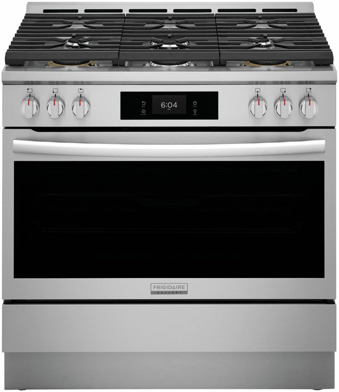FRIGIDAIRE GCFG3661AF Frigidaire Gallery 36"" Gas Range With Air Fry