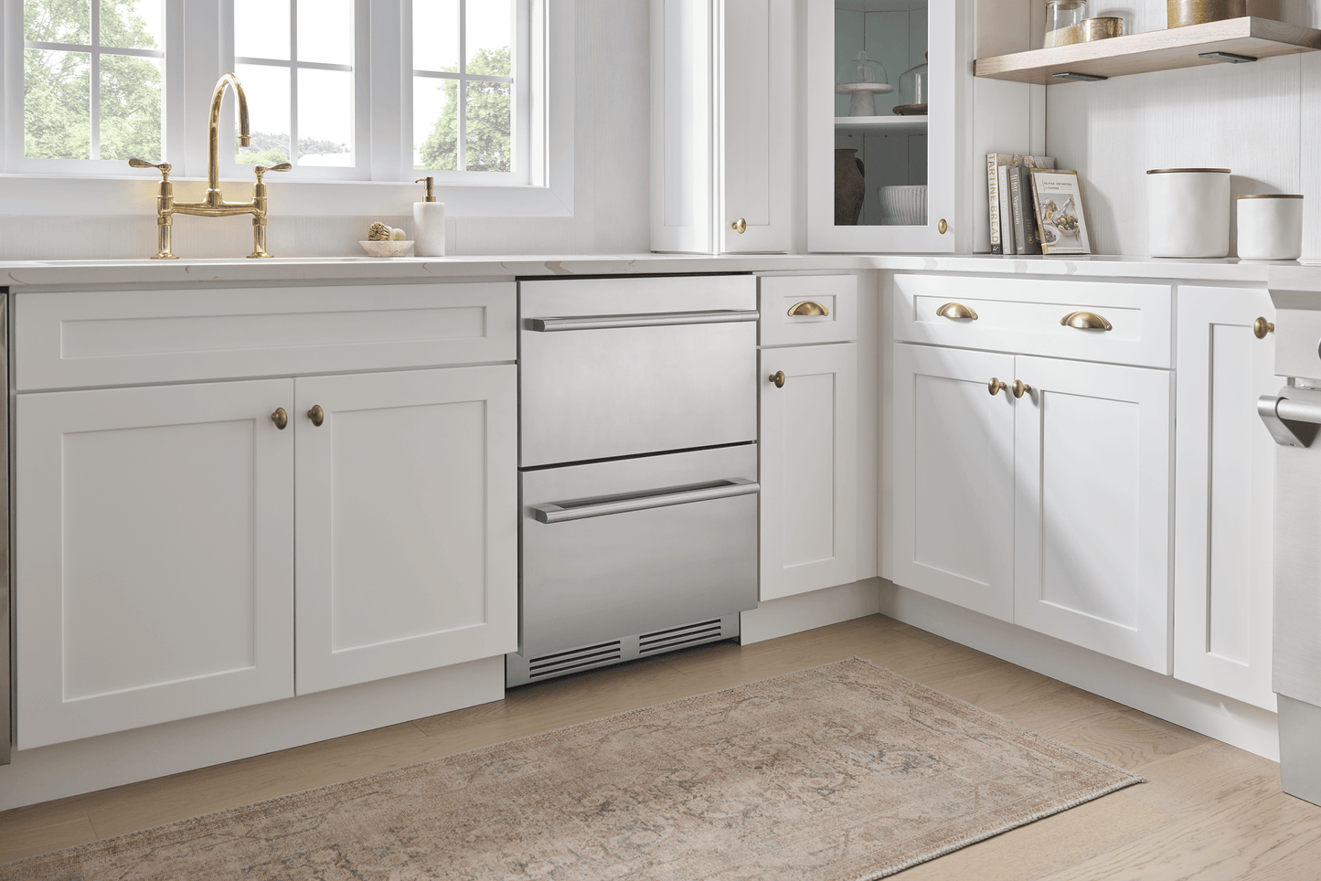 ZEPHYR PRRD24C2AS Zephyr 24"" Dual Zone Refrigerator Drawers