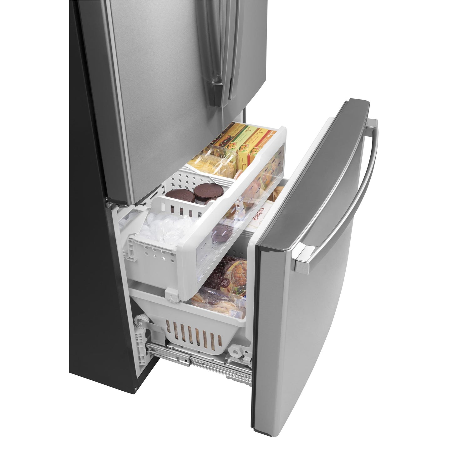 GE APPLIANCES GWE23GYNFS Ge Energy Star 23.1 Cu. Ft. Counter-depth Fingerprint RESISTA...