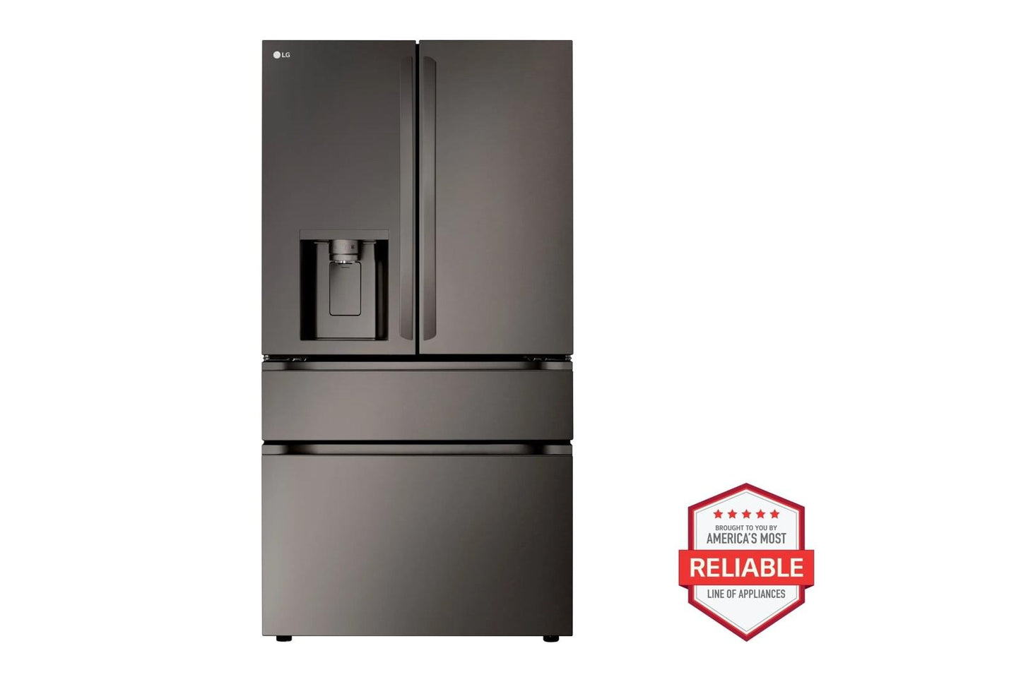 LG LF29H8330D 29 Cu. Ft. Smart Standard-depth Max 4-door French Door REFRIGER...