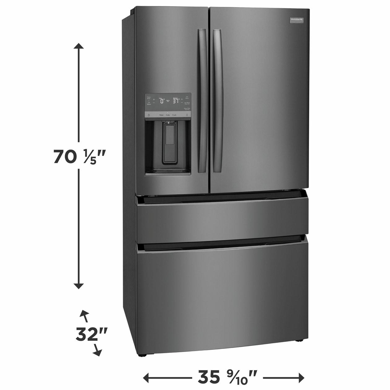 FRIGIDAIRE GRMC2273CD Frigidaire Gallery 21.5 Cu. Ft. Counter-depth 4-door French Door RE...
