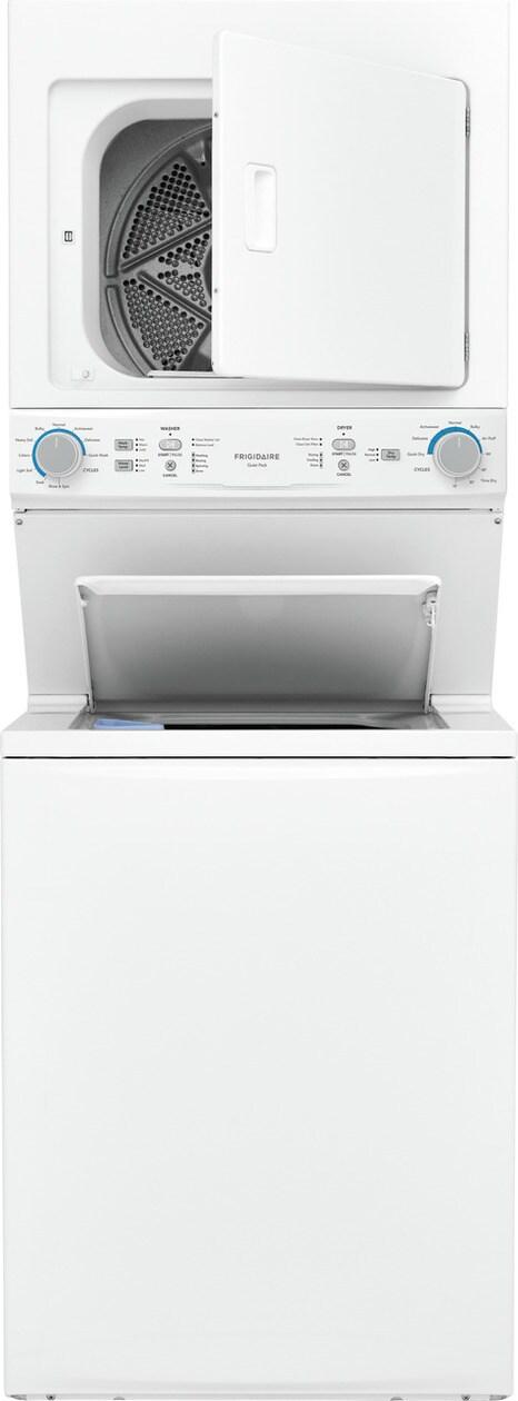 FRIGIDAIRE FLCG7522AW Frigidaire Gas Washer/dryer Laundry Center - 3.9 Cu. Ft Washer and ...