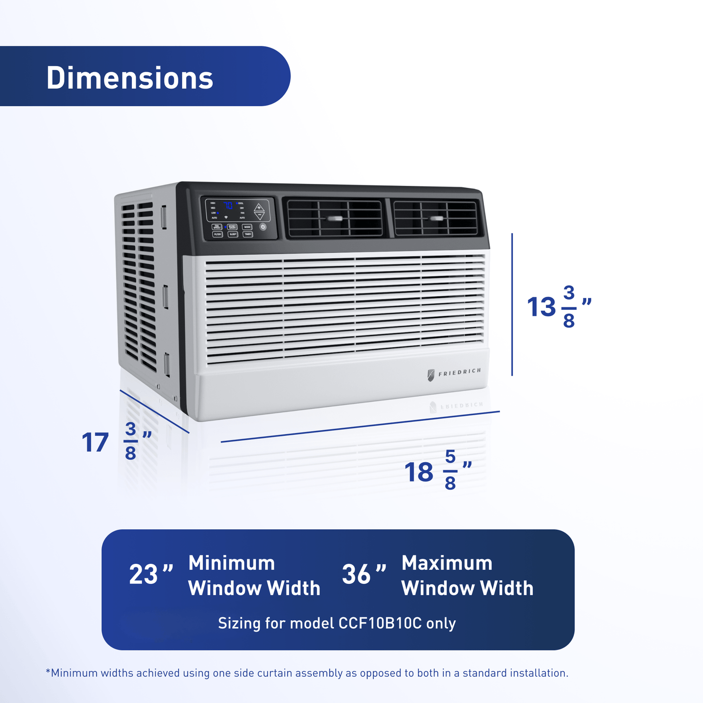 FRIEDRICH CCW12B10B Friedrich Chill Premier Ccw12b10b