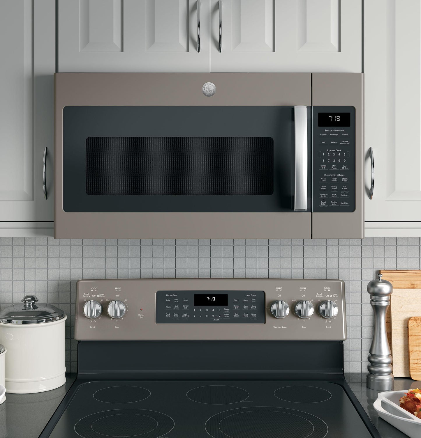 GE APPLIANCES JVM7195EKES Ge Series 1.9 Cu. Ft. Over-the-range Sensor Microwave Oven