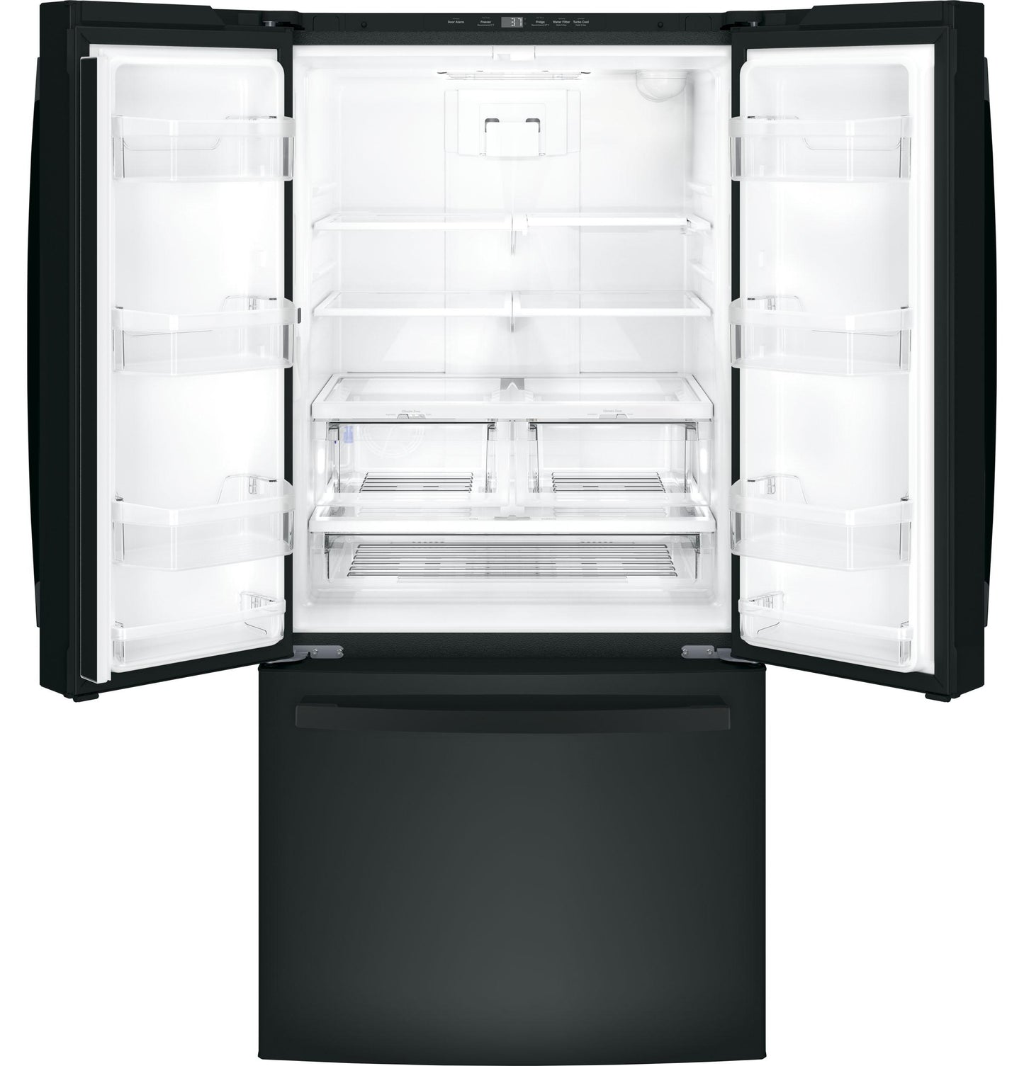 GE APPLIANCES GNE25JGKBB Ge Series Energy Star 24.8 Cu. Ft. French-door Refrigerator