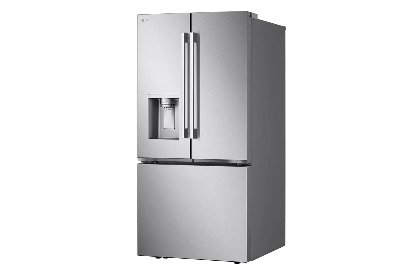 LG LF25H6330S 25 CU.FT. 3-door French Door Refrigerator With New Hybrid Handle DE...