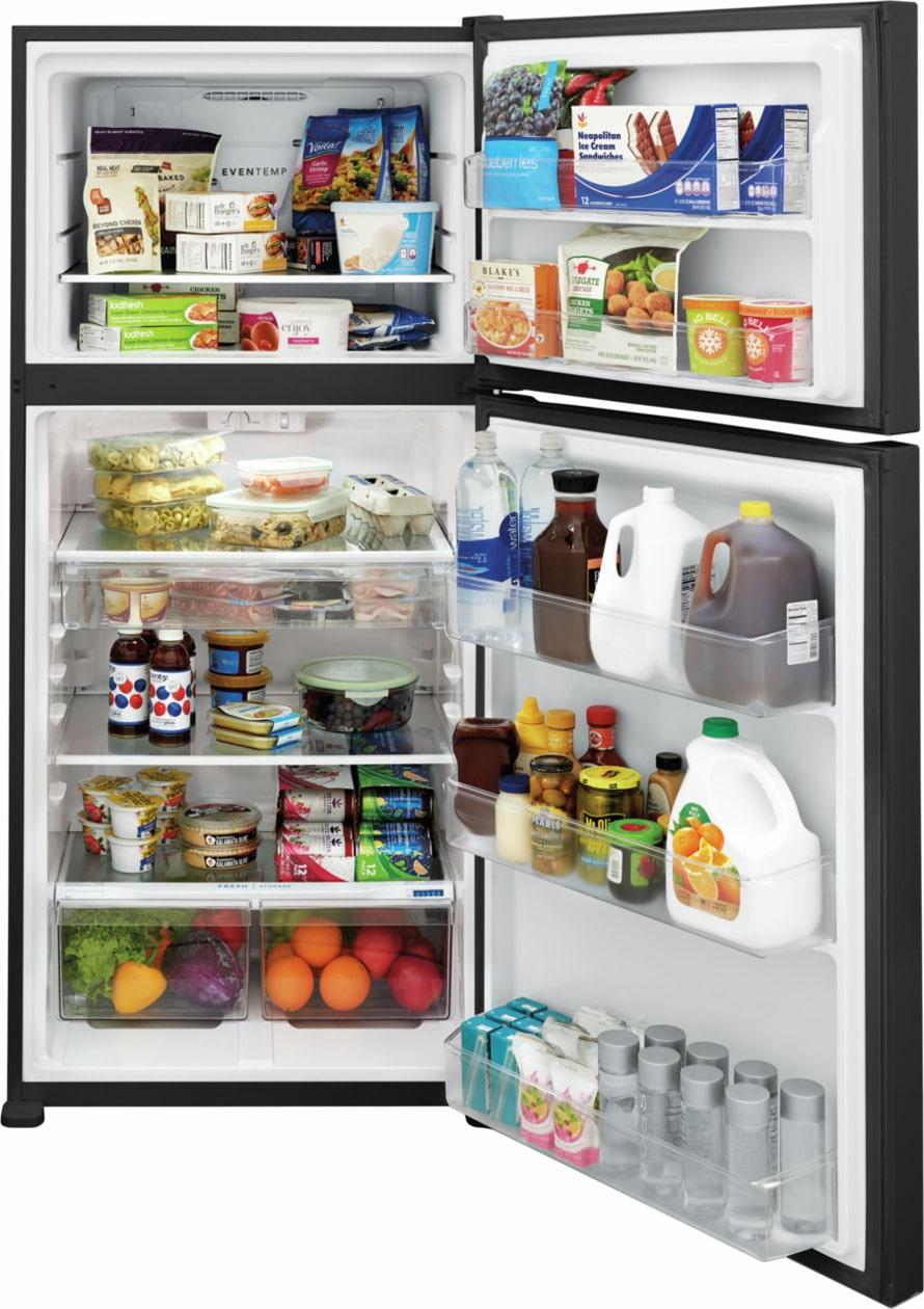 FRIGIDAIRE FFHT2045XB 20 Cu. Ft. Garage Ready Top Freezer Refrigerator