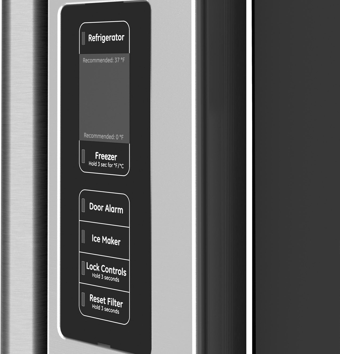 CAFE CWE23SP2MS1 Cafe Energy Star 23.1 Cu. Ft. Counter-depth French-door R...