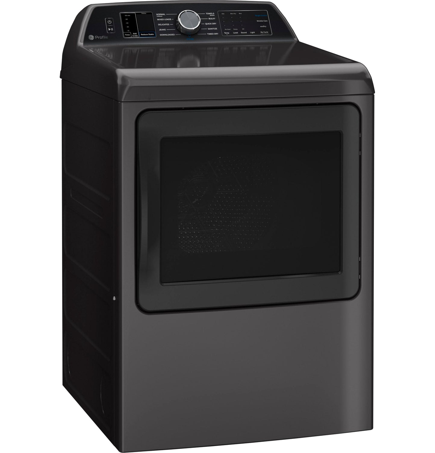GE APPLIANCES PTD70GBPTDG GE Profile 7.4 Cu. Ft. Capacity Smart Aluminized Alloy Drum GAS...