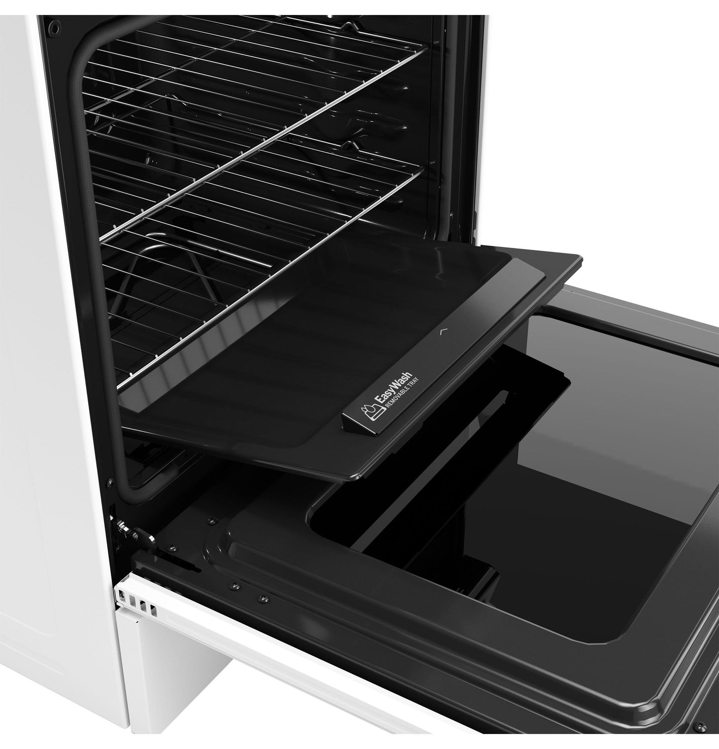 GE APPLIANCES GRS600AVWW Ge 30"" Slide-in Electric Convection Range With No Preheat Air FR...