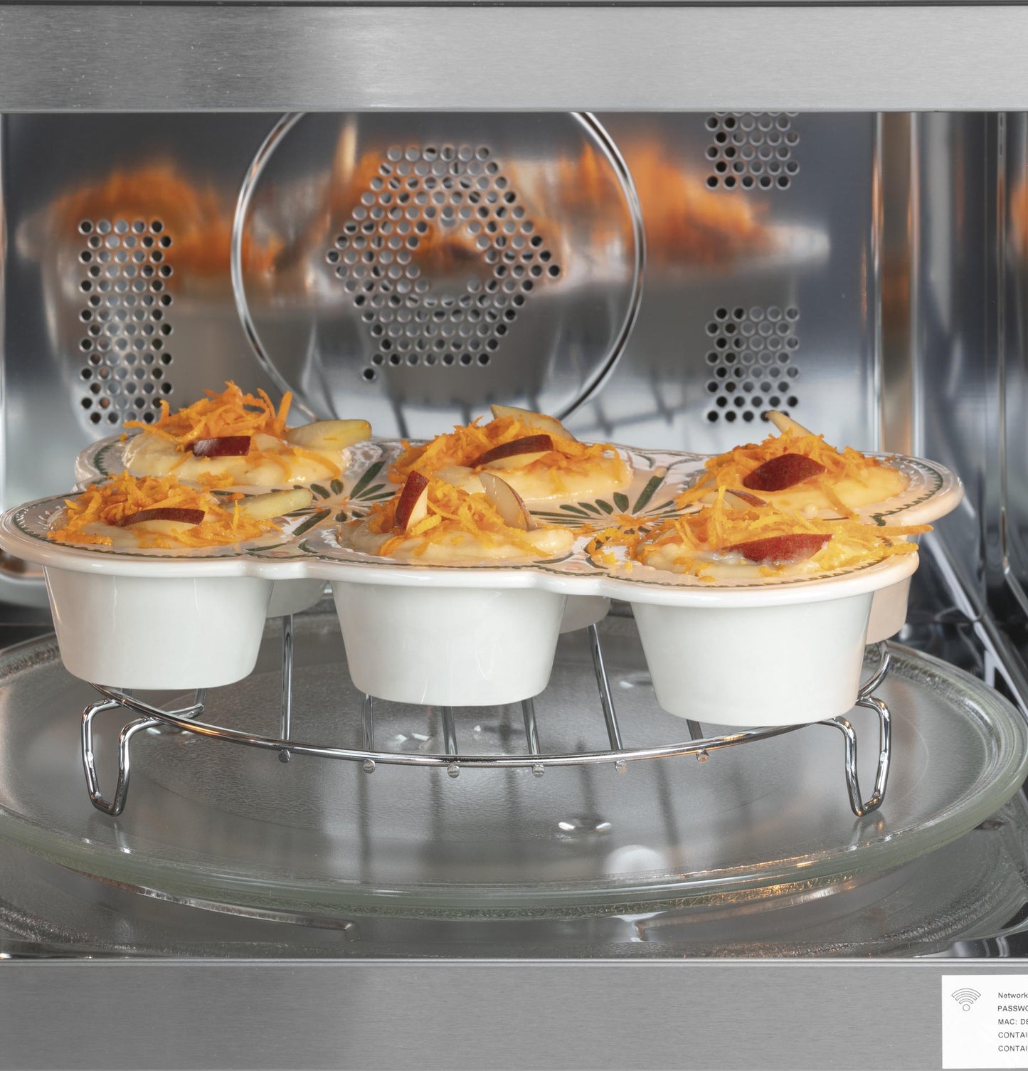 CAFE CCWK15C1WWM Cafe 1.5 Cu. Ft. Smart Countertop Convection/microwave Oven