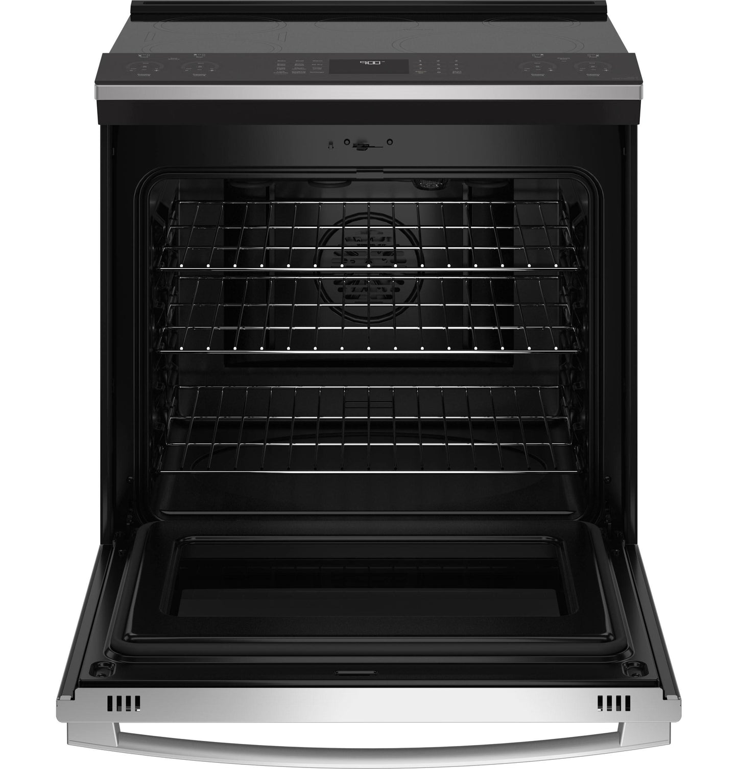 GE APPLIANCES PHS930YPFS GE Profile 30"" Smart Slide-in Fingerprint Resistant FRONT-CONTR...