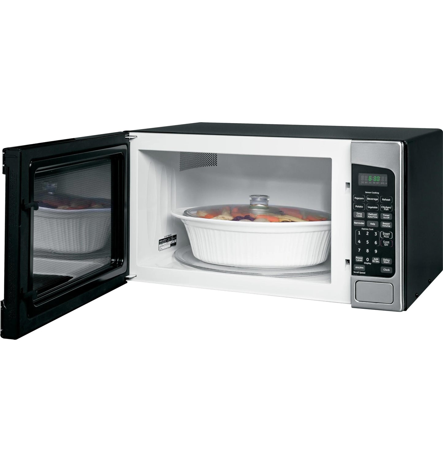 GE APPLIANCES JES2051SNSS GE Appliances 2.0 Cu. Ft. Capacity Countertop Microwave Oven