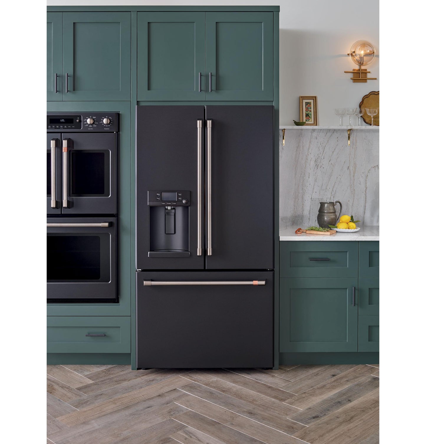 CAFE CYE22TP3MD1 Cafe Energy Star 22.2 Cu. Ft. Counter-depth French-door RE...