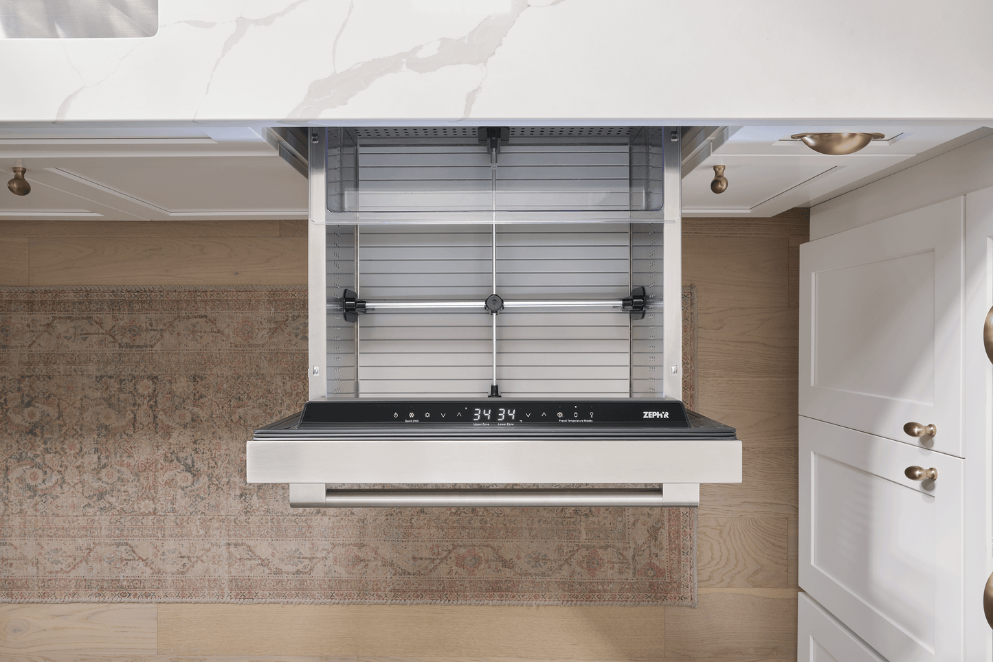 ZEPHYR PRRD24C2AS Zephyr 24"" Dual Zone Refrigerator Drawers