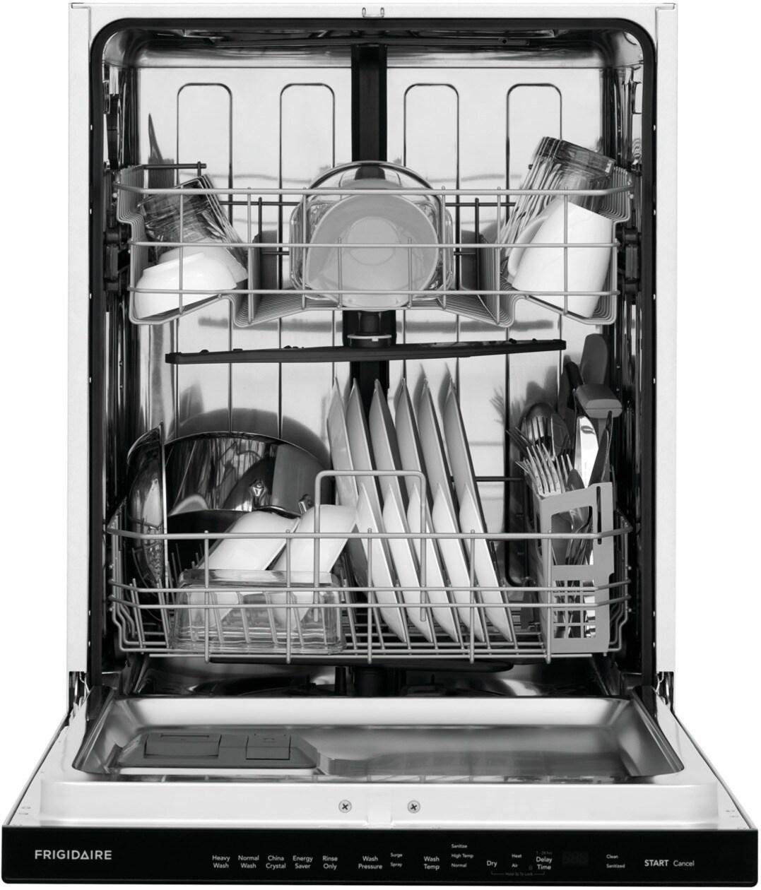 FRIGIDAIRE FDSP4401AS Frigidaire 24"" Stainless Steel Tub Built-in Dishwasher