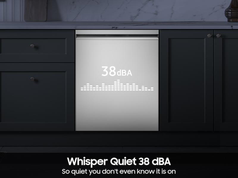 SAMSUNG DW90F89T0U12 38 Dba Bespoke Smart Dishwasher With 3rd Rack Washing System In WHI...