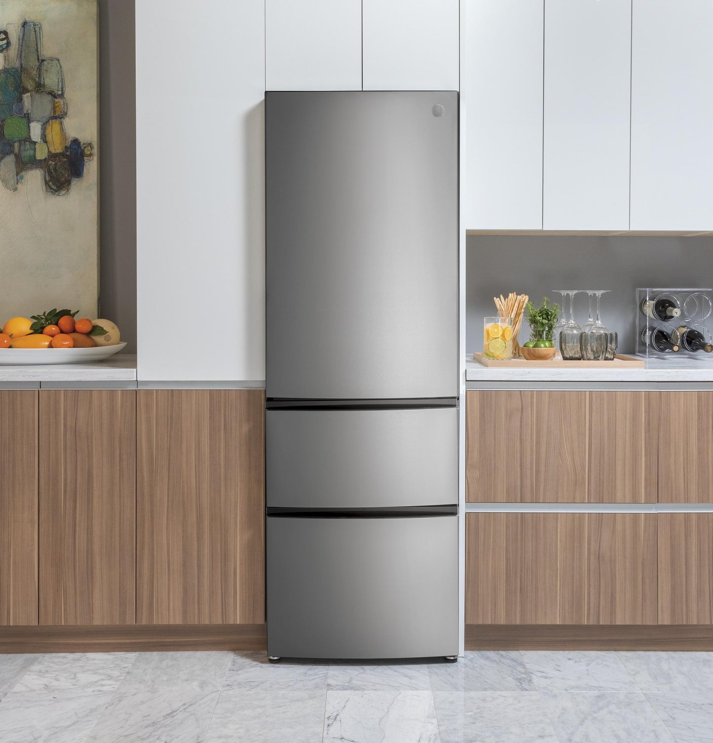 GE APPLIANCES GLE12HSPSS Ge 11.9 Cu. Ft. Bottom-freezer Refrigerator