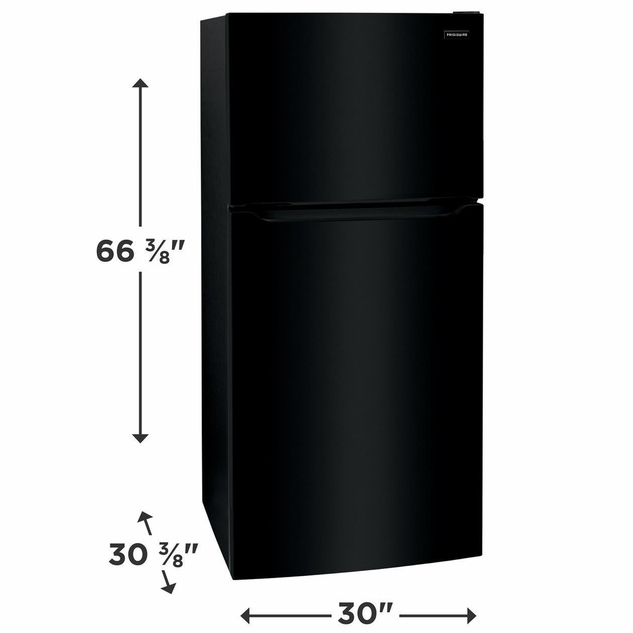 FRIGIDAIRE FFHT1835VB Frigidaire 18.3 Cu. Ft. Top Freezer Refrigerator