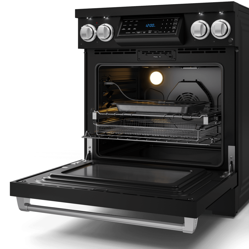 THOR KITCHEN RSE30BSS 30 Inch Professional Electric Range With Tilt Panel Touch Control I...
