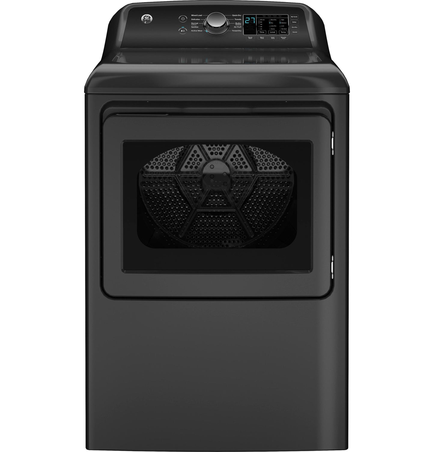 GE APPLIANCES GTD58EBPVDG Ge 7.4 Cu. Ft. Capacity Electric Dryer With Up To 120 Ft. VENTIN...