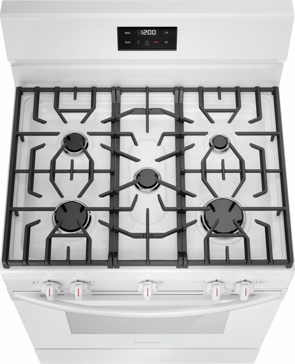 FRIGIDAIRE FCRG3052BW Frigidaire 30"" Gas Range