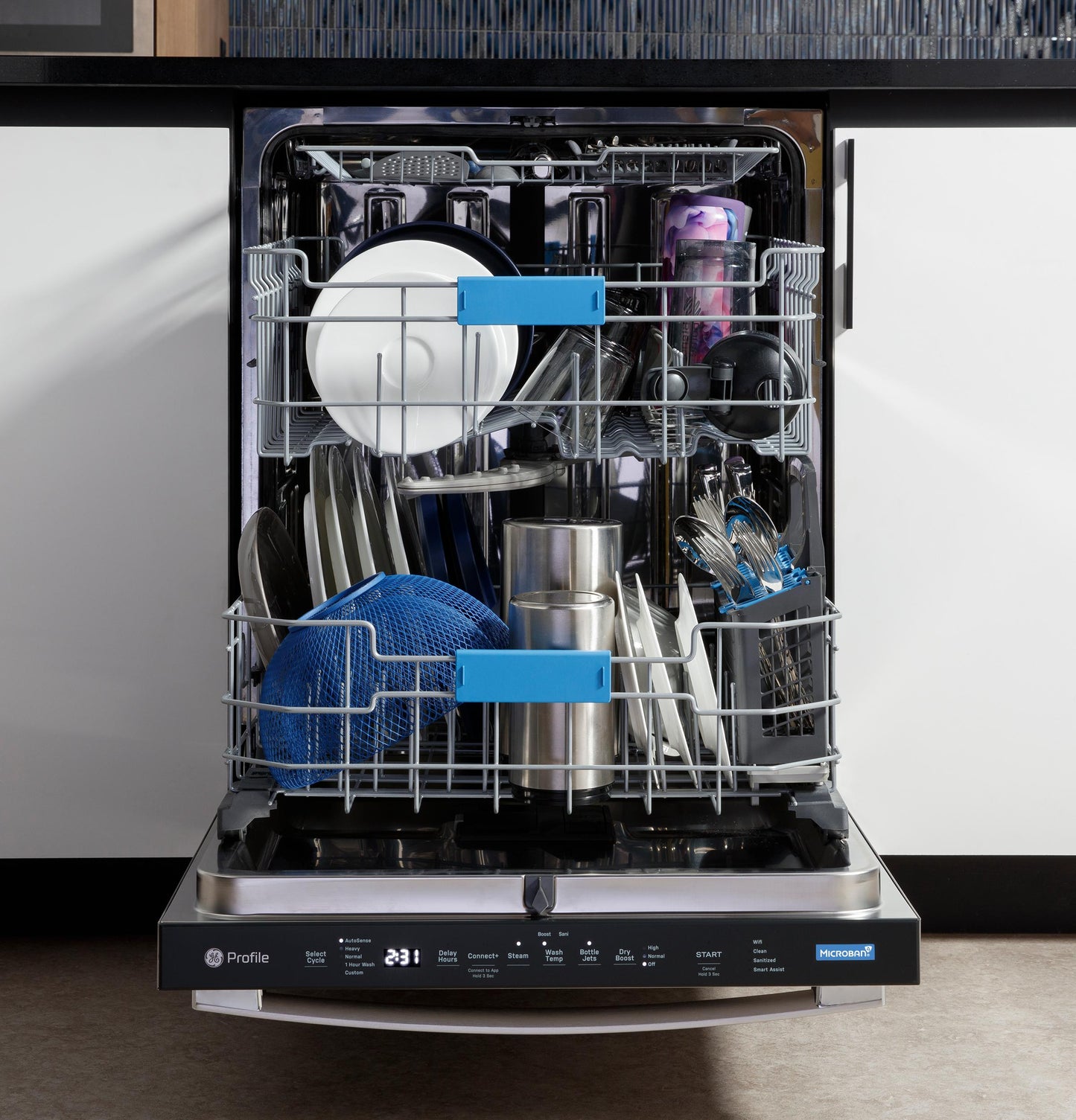 GE APPLIANCES PDT715SYVFS GE Profile Fingerprint Resistant Top Control With Stainless STE...