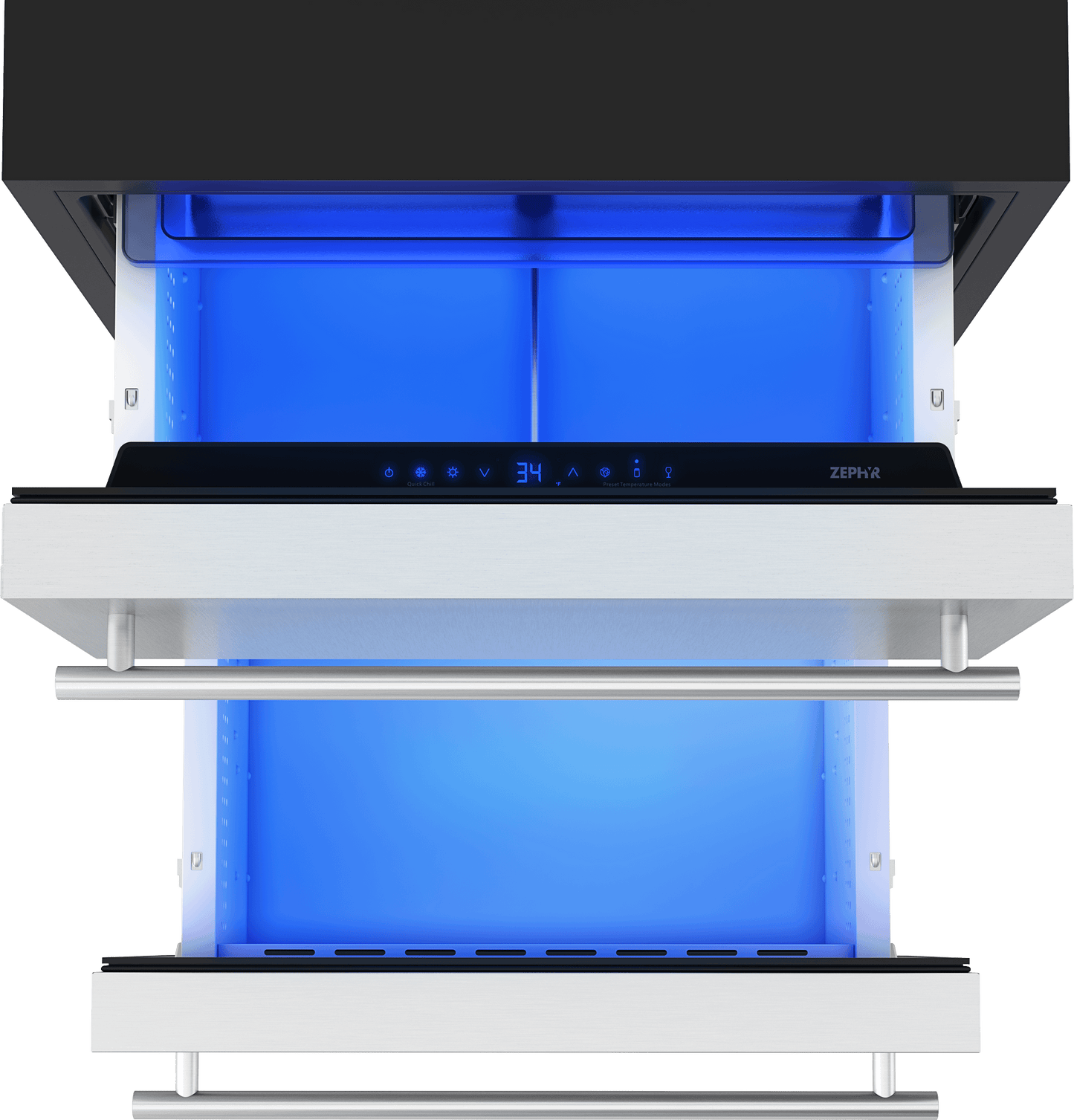 ZEPHYR PRRD24C1AS Zephyr 24"" Single Zone Refrigerator Drawers