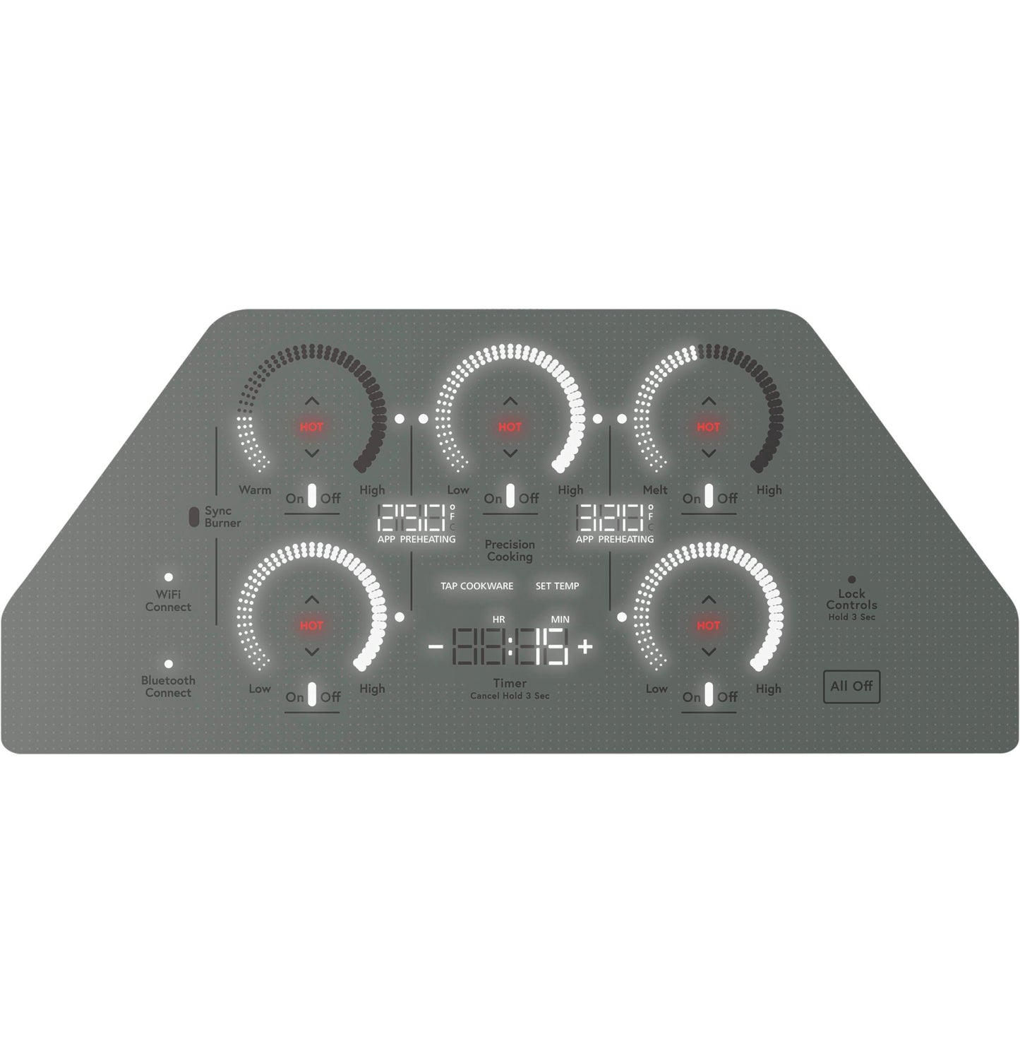 CAFE CHP90362TSS Cafe Series 36"" Built-in Touch Control Induction Cooktop