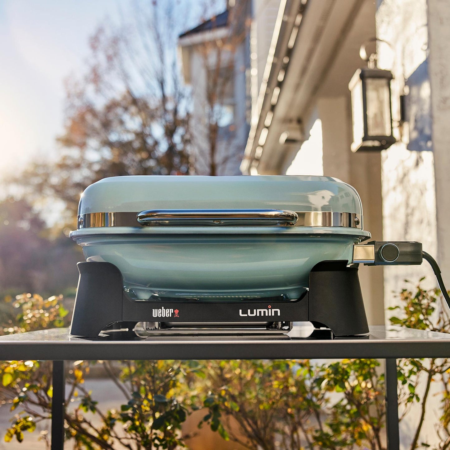 WEBER 92400901 Weber Lumin Electric Grill - Ice Blue