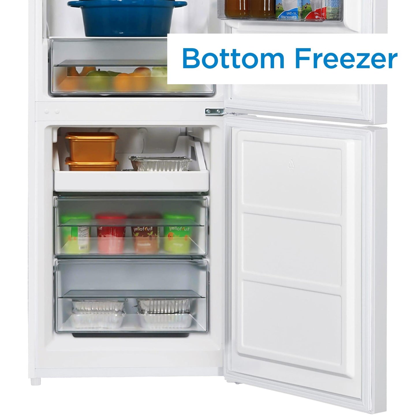 DANBY DBMF100B1WDB Danby 10 Cu Ft Bottom Mount Refrigerator