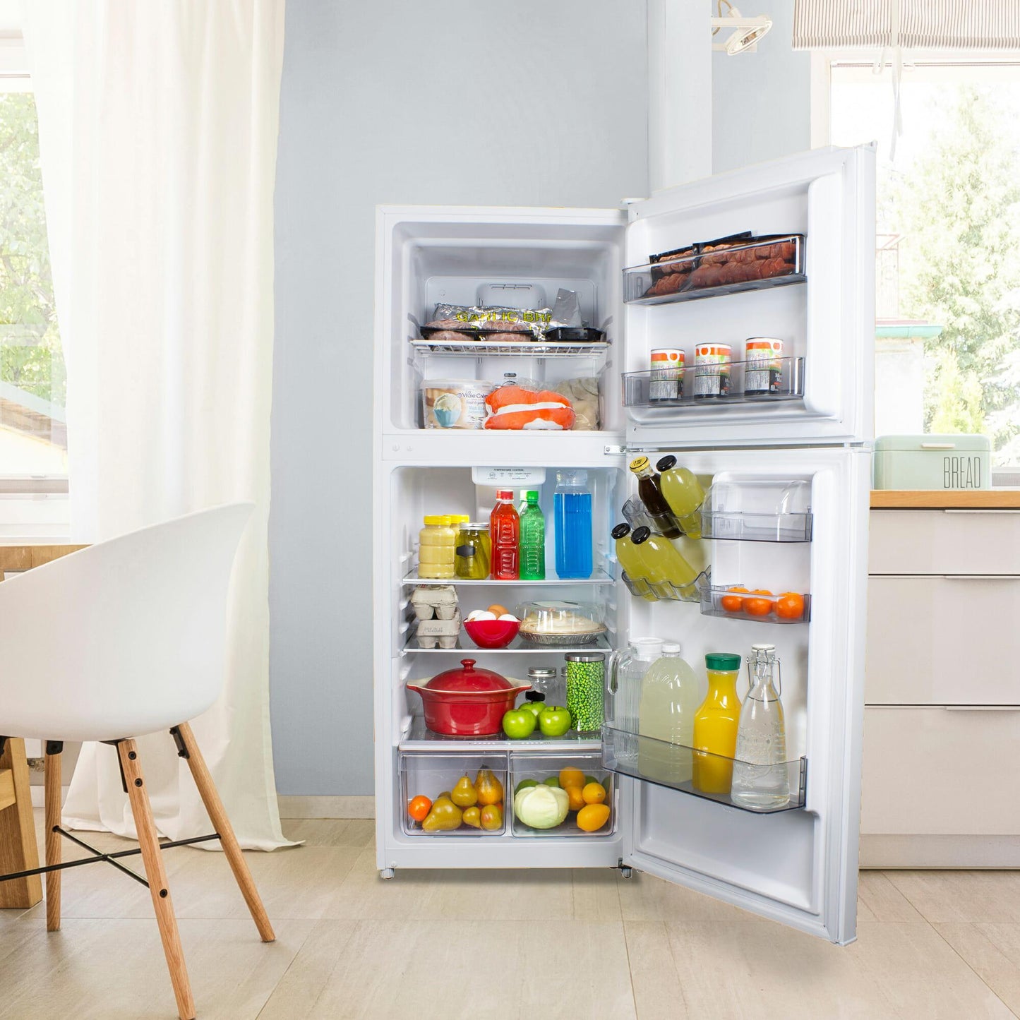 DANBY DFF101B2WDB Danby 10.1 Cu. Ft. Apartment Size Refrigerator