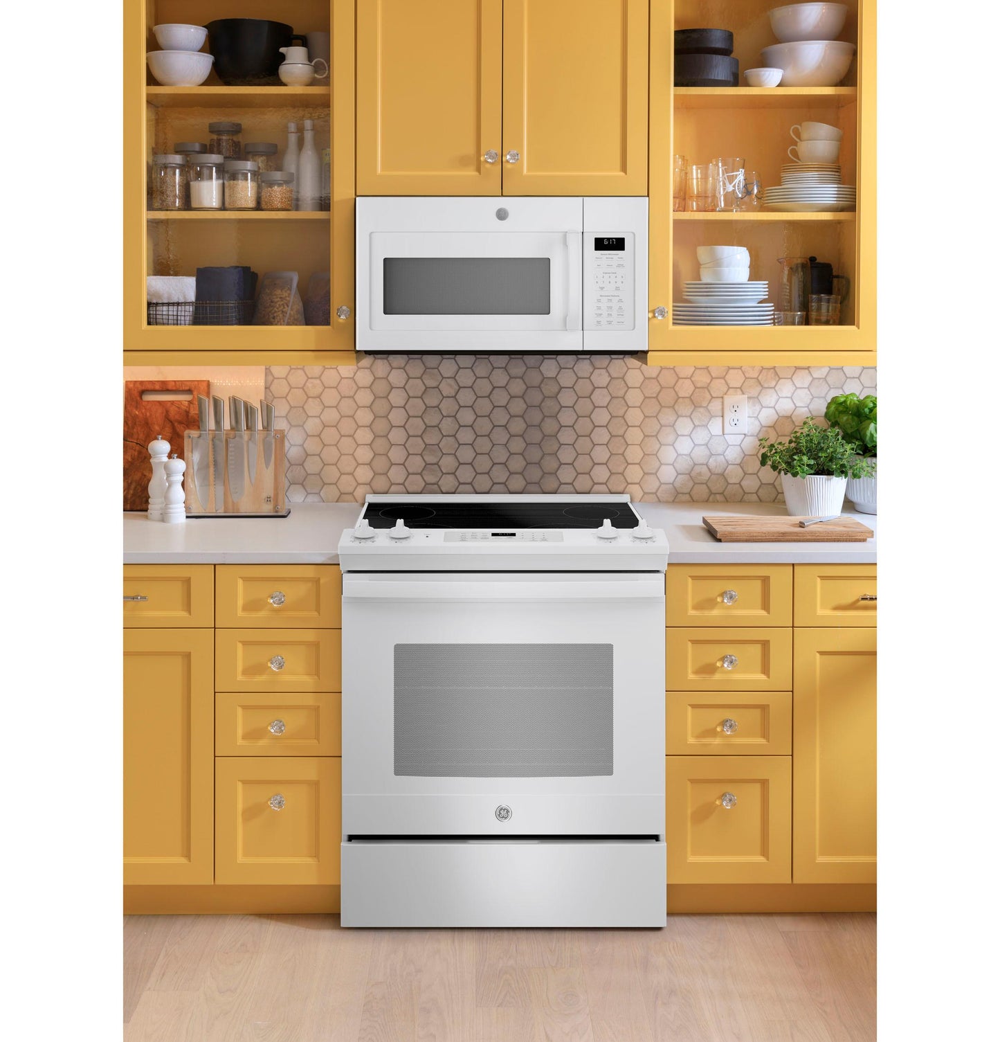 GE APPLIANCES JVM6175DKWW Ge Series 1.7 Cu. Ft. Over-the-range Sensor Microwave Oven