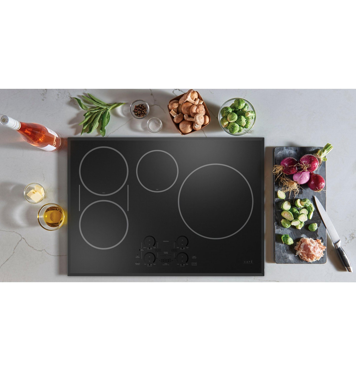 CAFE CHP90301TBB Cafe Series 30"" Built-in Touch Control Induction Cooktop